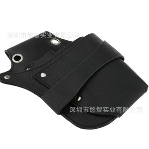 Custom leather hairdressing <b>tool</b> storage <b>bag</b>, waist <b>bag</b>, hairdressing scissor cover, multi-comb <b>tool</b> <b>bag</b>/shoulder <b>bag</b> - Product Image 5
