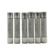 Fusible Cerámico de 6x30mm 6.3x32mm 300V/500V/600V/750V/1000V 200mA-50A de Alto Voltaje para Fuente de Alimentación