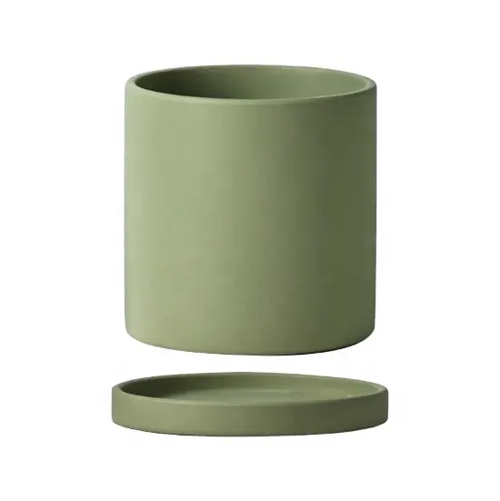 Morandi Solid Color Matte Keramik Blumentopf Nordic Ins Große Vase Home Plant Sukkulenter Topf