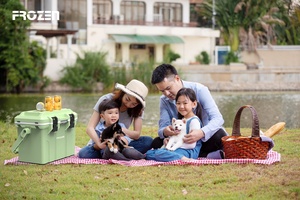 Refroidisseur et chauffe-eau électrique FROZEN 15 L Mini réfrigérateur Portable 12V - Product Image 2