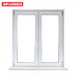 Ventanas de <span class=keywords><strong>PVC</strong></span> con Aislamiento Acústico y Resistencia al Viento, Ventanas Corredizas de Vinilo con Doble Vidrio Aislante - Product Image 1