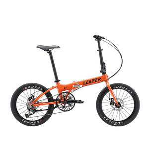 Aleación de aluminio 9 velocidades deportes ocio urbano mujeres hombres disco freno ciudad 22 pulgadas plegable adulto hombre bicicleta plegable con pedales plegables - Product Image 4