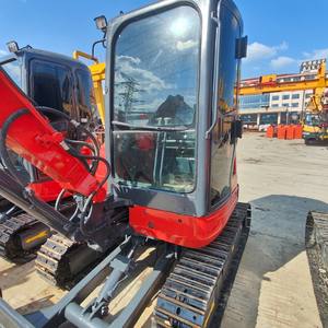 รถขุดขนาดเล็กญี่ปุ่น U30 3 ตัน สำหรับเครื่องยนต์ Kawasaki PLC มอเตอร์ KYB กระบอกไฮดรอลิก ปั๊มไฮดรอลิกทรงพลัง เครื่องมือจักรกลมือสอง ปี 2023 - Product Image 2