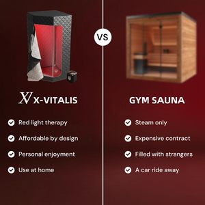 Sauna de Luz Roja con Vapor de 3L, Bañera de Hielo para Terapia de Frío, Sistema de Sauna Inteligente y Terapia de Frío para Deportistas y Adultos en Casa - Product Image 5