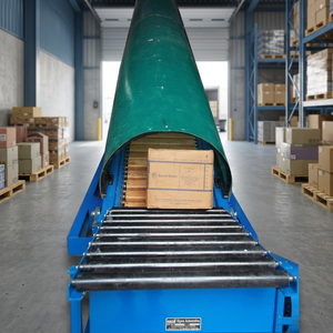 Transportador de Cajas con Cubierta de Fibra, Sistema de Manipulación de Materiales con Protección Contra la Intemperie, Carga y Descarga de Cajas de Cartón - Product Image 3