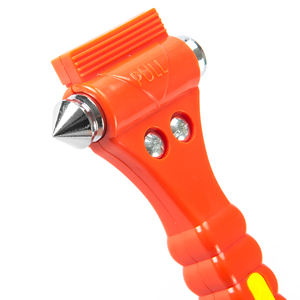 Cortador de selim de emergência 3 em 1, luz disjuntora fita reflexiva ônibus ferramenta de escapamento de carro martelo de segurança - Product Image 5