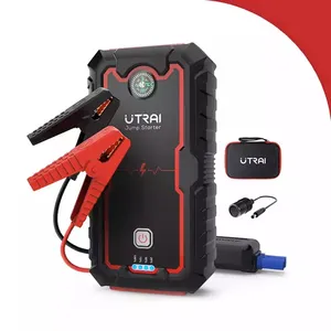 Utrai Jump Starter 12V Lithium Batterij 2000A Auto Motor Booster Power Pack Emergency Tool Jumpstart Met Led Licht Voor sedans