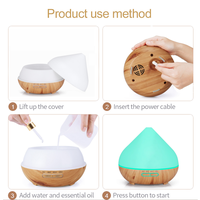 Appareils ménagers OEM mini diffuseur de parfum humidificateur d'air ultrasonique électrique machine d'aromathérapie diffuseur d'huiles essentielles