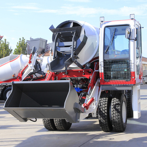 Truk Mixer Beton Otomatis Roda Kecil Self-loading CE EPA Euro 5 Truk Mixer Beton Siap Pakai - Product Image 6