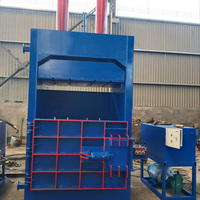 Presse à balles hydraulique compacte pour sciure de bois, métal, plastique, carton et bouteilles PET, à vendre