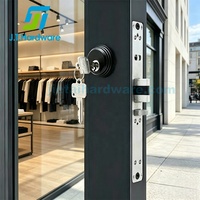 Loquet à mortaise pour porte à cadre étroit, modèle Adams Rite, pour usage commercial, à poser à droite