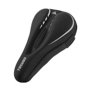 MLD Lycra Soft Gel Bike Saddle Cover Anti-skid Anti-vibration Ventilation Massage Function <b>Road</b> Bicycle Seat Cushion - Product Image 1
