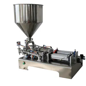 Machine de remplissage liquide épaisse pneumatique de crème de pâte de sauce liquide machine de remplissage liquide de grande viscosité