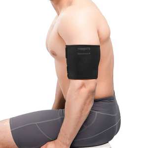 TopOne correa de soporte de brazo de compresión de neopreno de alta calidad ajustable Fitness deportes sudor calefacción brazo mangas envoltura - Product Image 5