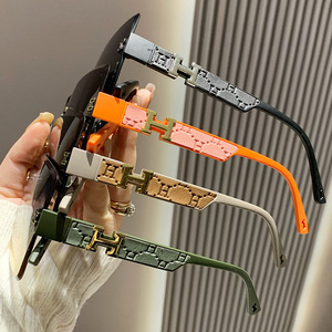 Phụ Nữ Mới Của Phổ Biến Không Khung Màu Kép <span class=keywords><strong>Gradient</strong></span> Của Phụ Nữ Lái Xe Kính Mát Thời Trang Kính Mát Phụ Nữ Kính Mặt Trời - Product Image 5