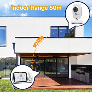 Écran LCD 3.2 pouces Vision nocturne infrarouge Nanny Babyphone Audio Baby Monitor - Product Image 5