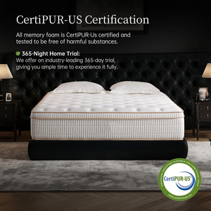 Распродажа, 10-дюймовый матрас, охлаждающий кровать, школьный отель, спальня, карманный пружинный массажный матрас, свернутый в картонную коробку - Product Image 1