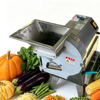 Multifunctionele fruitsnijder Restaurant Wortelen Tomaat Aardappelsnijder Machine Commerciële groentesnijder van roestvrij staal