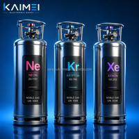 Gas 5N de Alta Pureza Kr Ne Xe 8L 10L 13.4L 15L 25L 38L 40L 43.3L 45L 47L 50L