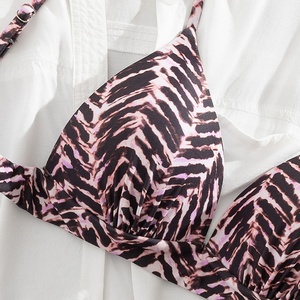 Bikini de Lujo Personalizado al por Mayor, Traje de Baño Brasileño con Tanga, Conjunto de Bikini Sexy Micro Mini Nuevo 2025 para Mujer Madura - Product Image 3