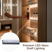 Éclairage LED Premium pour Étagères en Verre, Idéal pour Mini-Bar d'Hôtel de Luxe, Vitrine à Vin, Décoration Intérieure YB2004-42