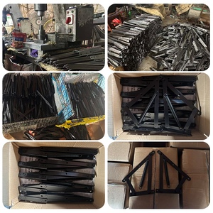 Herrajes para elevación de camas: Bisagra de elevación con resorte para sofá cama, para muebles de sala de estar, <span class=keywords><strong>bisagras</strong></span> de hierro plegables para sofá cama - Product Image 6