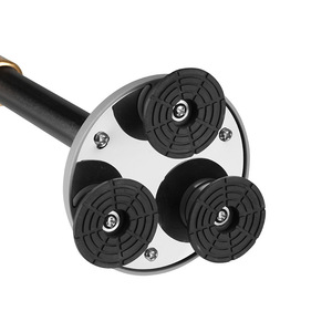 Aluminum Alloy Alarm Cane With <b>Led</b> <b>Light</b> Four <b>Corner</b> Folding For Elderly Outdoor Hiking - Product Image 3