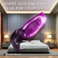 Modèle Noneoem GS271, jouet pour hommes débutants et avancés, extra doux, grand plug anal en silicone imperméable IPX5, masseur de prostate