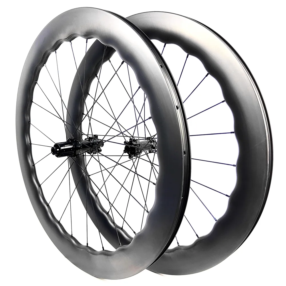 BIKEDOC TWDH60 700c углеродное волокно UD МАТОВЫЕ дисковые дорожные колеса для дорожной высоты 60 мм гоночные велосипедные колеса