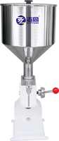 ZT 5-50ml A03 Machine de Remplissage Manuelle Volumétrique pour Crème, Pâte, Huile, Miel, Liquides – Petite Ligne de Production, Équipement de Laboratoire
