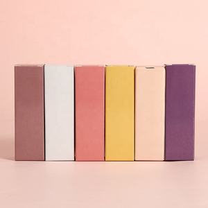 Kotak Kemasan Lipgloss Label Pribadi Sampel Gratis Kotak Kemasan Lipgloss Lipat Kustom Kotak Kertas Lipgloss - Product Image 5