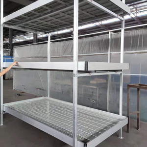 Vertical Hydroponic System Grow Rack Table with Irrigation Commercial Ebb & Flow Hydroponics Growing System with Grow Light - Product Image 2