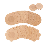Cache-tétons jetables en coton fantaisie, pasties sexy, pétales de poitrine, lingerie, patchs pour tétons, cache-tétons non réutilisables