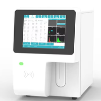 Analyseur d'hématologie vétérinaire entièrement automatique à 5 parties, analyseur vétérinaire pour laboratoire