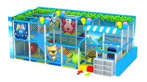 2025 aire de jeux intérieure sur le thème de l'océan <span class=keywords><strong>parc</strong></span> d'attractions du centre commercial avec trampoline et équipement de toboggan pour piscine à balles - Product Image 3