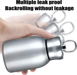 Bouteille d'eau isotherme 10 oz, petite bouteille d'eau en acier inoxydable, réutilisable, thermique en métal - Product Image 3