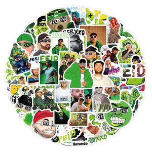 60 Calcomanías Populares de la Popular Cantante Colombiana <span class=keywords><strong>FEID</strong></span> - Product Image 2