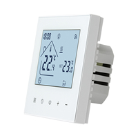 Beok thermostats à écran tactile zigbee passerelle chauffage par le sol contrôleur de température intelligent tuya wifi thermostat d'ambiance