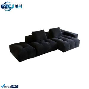 Sofá de Tela Nórdico Pixel, Moderno, Ligero y de Lujo, Sofá de Chenilla Princesa para Sala de Estar Pequeña, Personalizable - Product Image 5