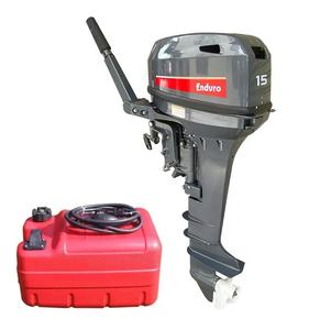 Лодочный мотор с двигателем 15 л.с., 2-тактный, одобренный CE, с коротким или длинным дейдвудом (опционально) - Product Image 1