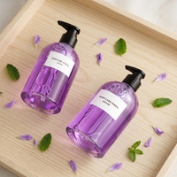 Bouteilles d'emballage pour savon liquide, flacon de savon liquide blanc mat 300 ml, bouteille d'emballage de savon liquide vide de luxe, finition mate