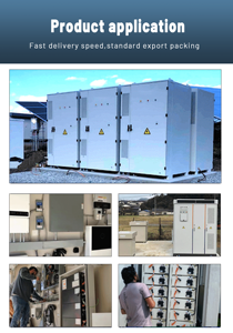 Système de stockage d'énergie 262 kWh adapté, alimentation hybride lithium-ion 125 kW sur réseau, refroidissement intégré de type conteneur - Product Image 6