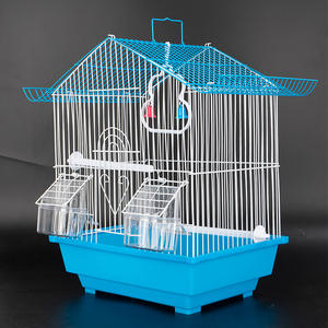 Güvenli malzeme ile yüksek kaliteli geniş ve dayanıklı Pet ev seyahat kuş kafesi Pet ürünleri toptan - Product Image 5