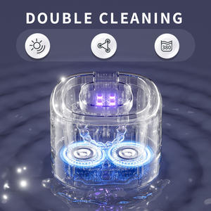 Nettoyeur ultrasonique 50 kHz double technologie 4.0 avec puce intelligente rechargeable pour prothèses dentaires, aligneurs, brosses à dents, bijoux - Product Image 4