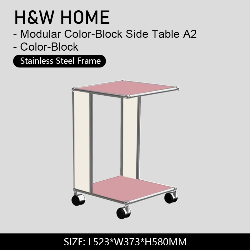 Mesa Auxiliar Modular con Bloques de Color - A2
