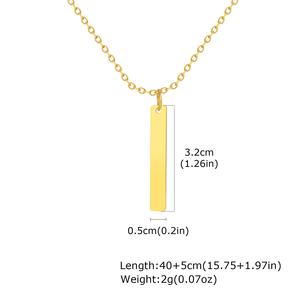 Модное женское длинное ожерелье с подвеской в виде сердца из нержавеющей стали с покрытием из розового золота для дружбы, религиозных праздников и ювелирных украшений для женщин - Product Image 6