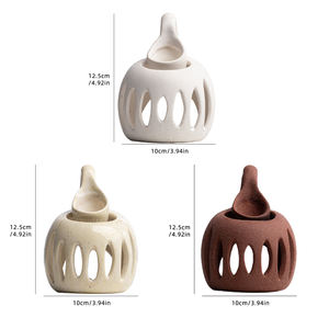 2025 Nieuwe Stijl 2-in-1 Keramische Salie Palo Santo Houder Essentiële Oliebrander voor Meditatie Spa - Product Image 2