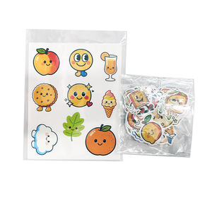 Adesivi Premio Cartoon Doodle, Set da 50 Pezzi, Impermeabili in PVC Fustellati, Kawaii Personalizzati Decorativi per Regali Bambini, Artigianato e Aula - Product Image 5