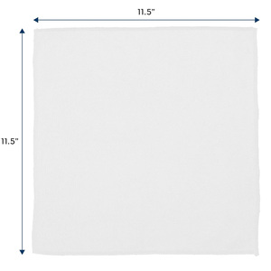 Bán Buôn Chất Lượng Cao Cấp Sợi Nhỏ Polyester Thăng Hoa Có Thể Giặt Trắng Terry Khăn Bếp Vải Món Ăn Khăn Vải - Product Image 2