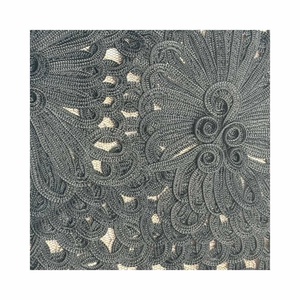 Fabricación Negro Blanco 3D 100% Malla de nailon <span class=keywords><strong>con</strong></span> cinta Bordado Guipur <span class=keywords><strong>Tela</strong></span> de encaje - Product Image 6